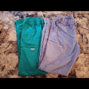 2 Cherokee womens tall medium scrub pants